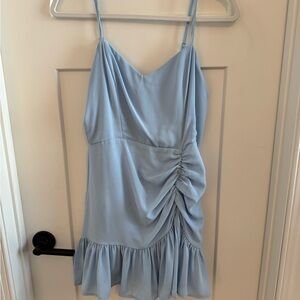 Hello Molly Light Blue Mini Dress